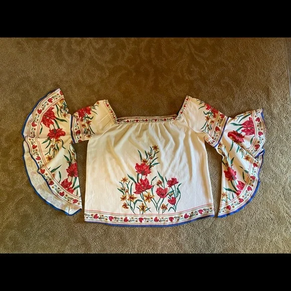 FLYING TOMATO OFF SHOULDER BLOUSE - Picture 9 of 14